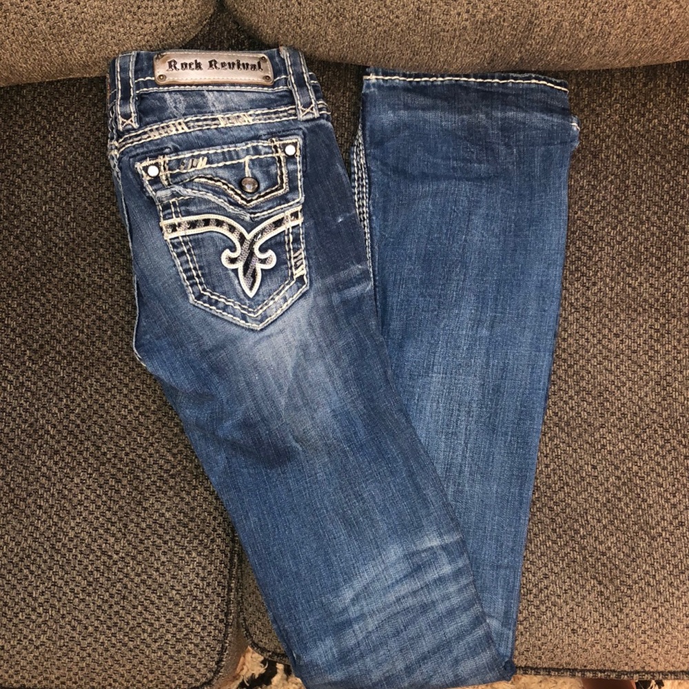 Women’s Rock Revival ‘Kai’ bootcut Jeans || 26